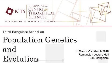 Fitness landscapes in theory and application by Joachim Krug