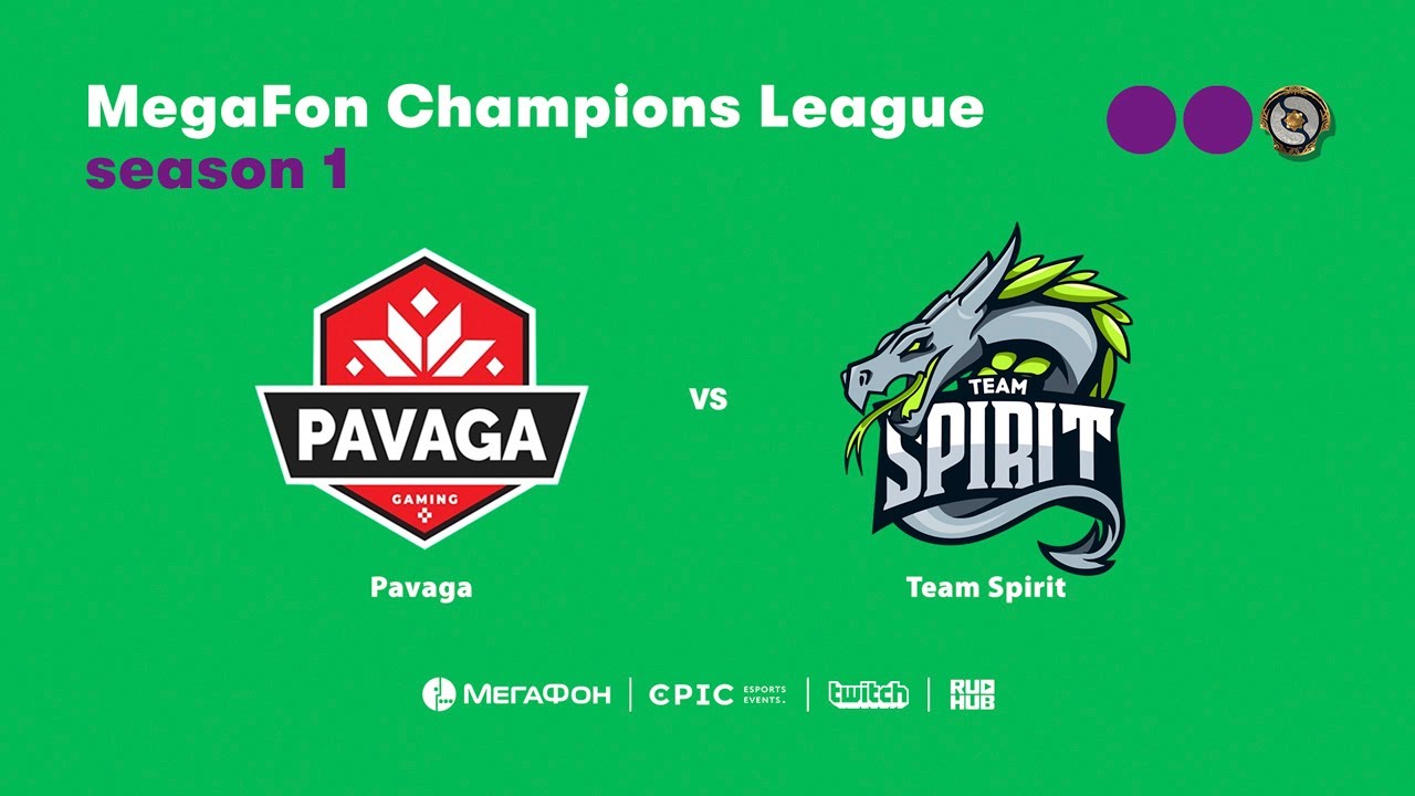 Pavaga Gaming vs Team Spirit, MegaFon Champions League, bo3, game 1[Adekvat & Lightofheaven]