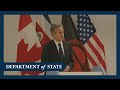 Secretary Blinken delivers remarks at the High-Level Dialogue