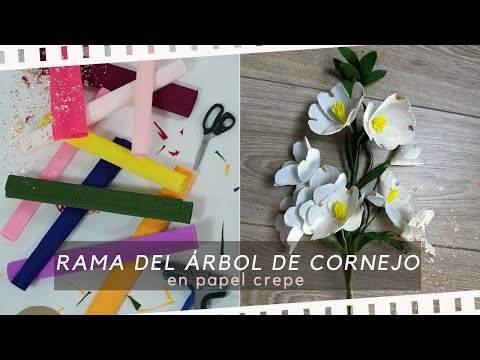 DESCUBRE cómo CREAR una hermosa rama de cornejo|Crear y Decorar @crearydecorar