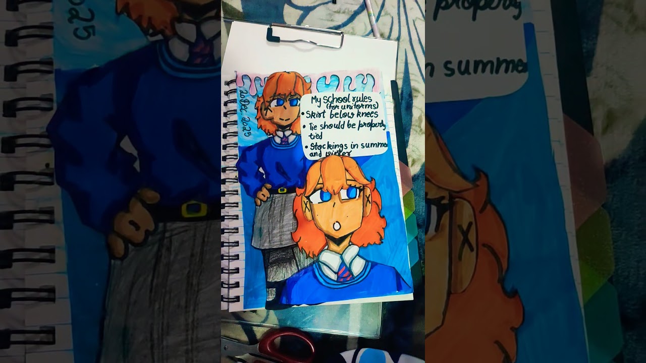 !!MY OC JN MY SCHOOL UNIFORM!! 