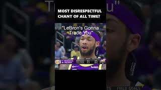 Is This One Of The Most Disrespectful NBA Chants Of All Time?🥶 #shorts