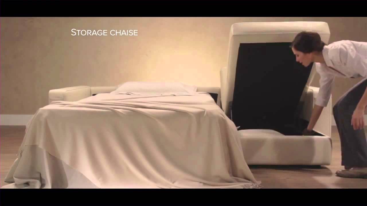 B764 Sectional Sleeper by Natuzzi