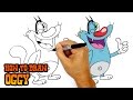 How To Draw Oggy Oggy And The Cockroaches How To Draw Oggy Oggy And The Cockroaches