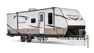 2021 Starcraft RV Autumn Ridge Dual Axle Travel Trailer by StarcraftRVs 1,277 views 3 years ago 2 minutes, 50 seconds