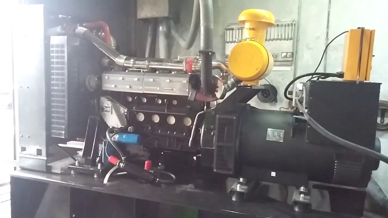 Diesel generator load test1 YouTube
