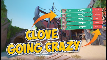 Clove Going CRAZY with INSANE Multi-Kill! | Valorant Highlights