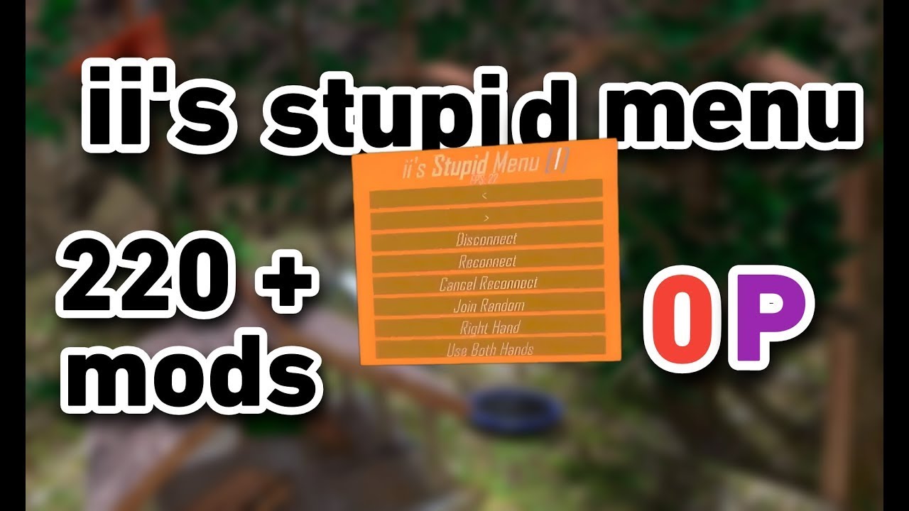 Ii Stupid Mod Menu Showcase YouTube