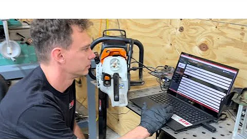 STIHL 500i ,plug in reset , never seen on YouTube .