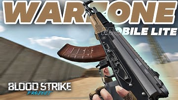 WARZONE MOBILE LITE ( Project BloodStrike ) MAX GRAPHICS AND FPS