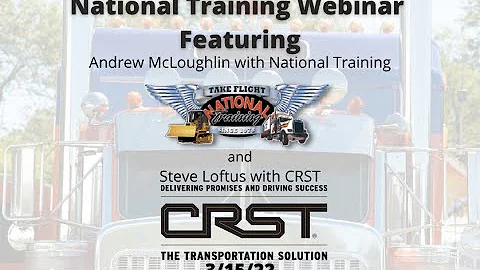 Meet Steve Loftus From CRST, NTI Virtual Tour & Mo...