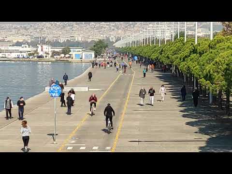 ThessToday.gr - Βόλτα στη νέα παραλία Θεσσαλονίκης