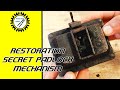 restoring an old barn padlock with secret lock mechanism