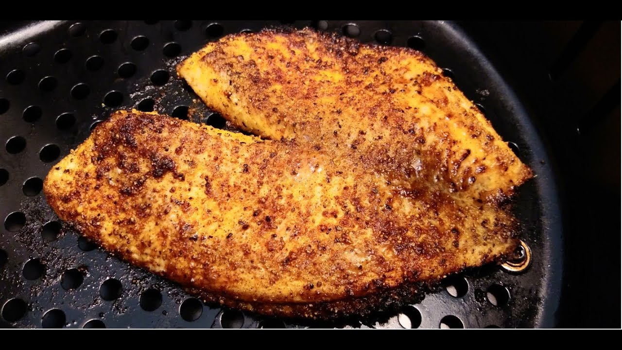 Air Fryer Tilapia | How to cook Tilapia in an Air Fryer Not Breaded ...