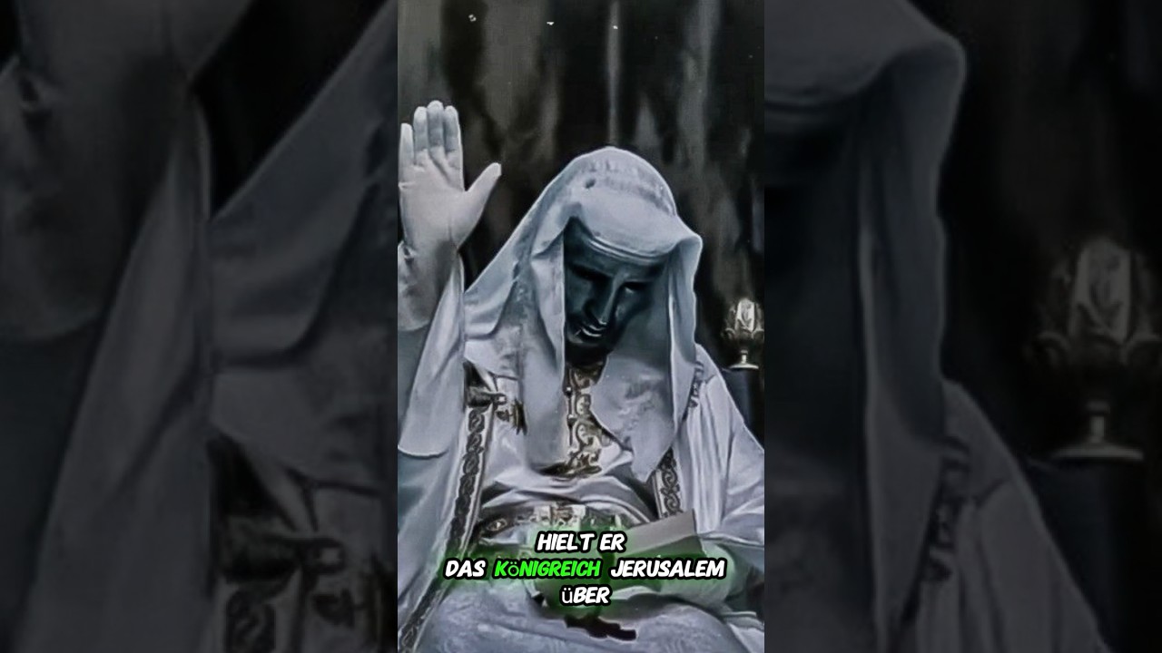Der leprakranke König, der Saladin besiegte!  Balduin IV. 👑⚔️