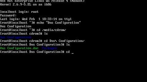 DNS RPM Installation in Red Hat Linux Part -1