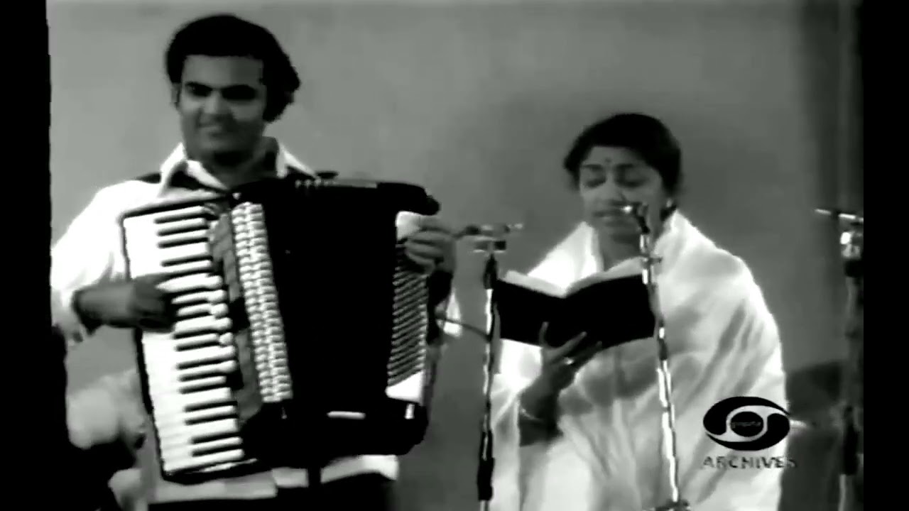 Lata Mangeshkar Live 1970 With Ameen Sayani