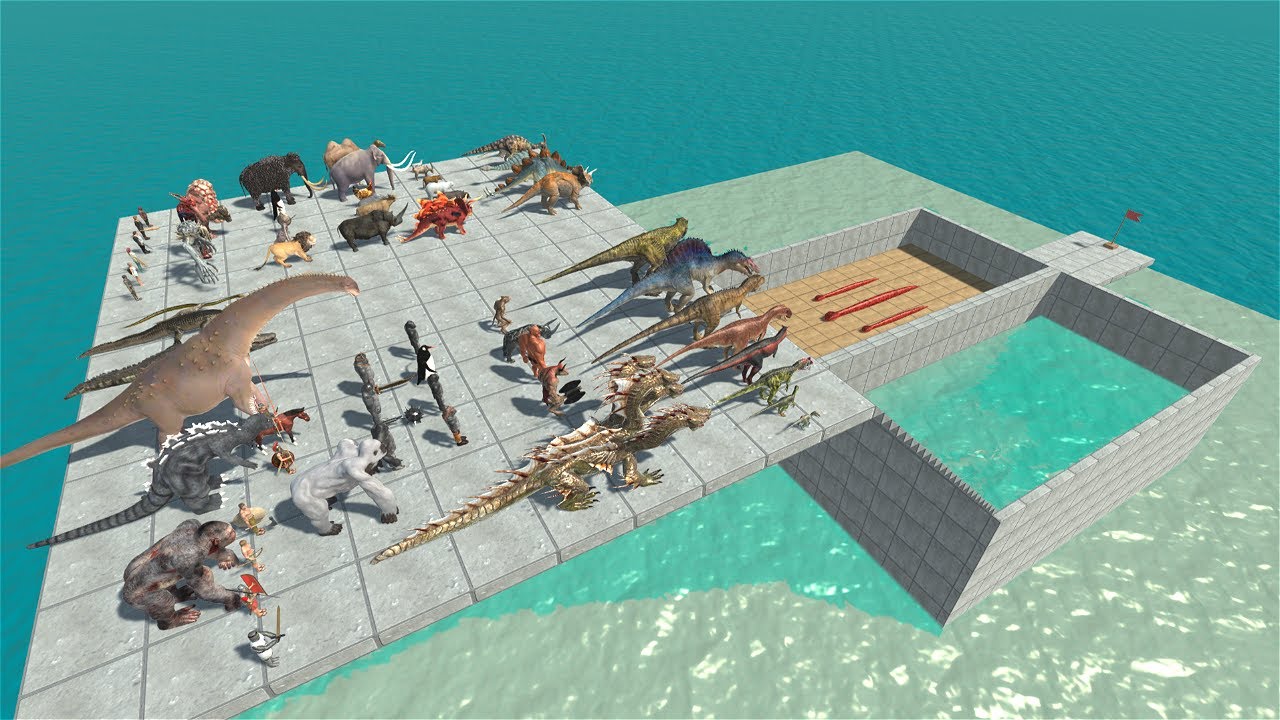 Deadly Fall In Snake Pit or Shark Pool - ARBS