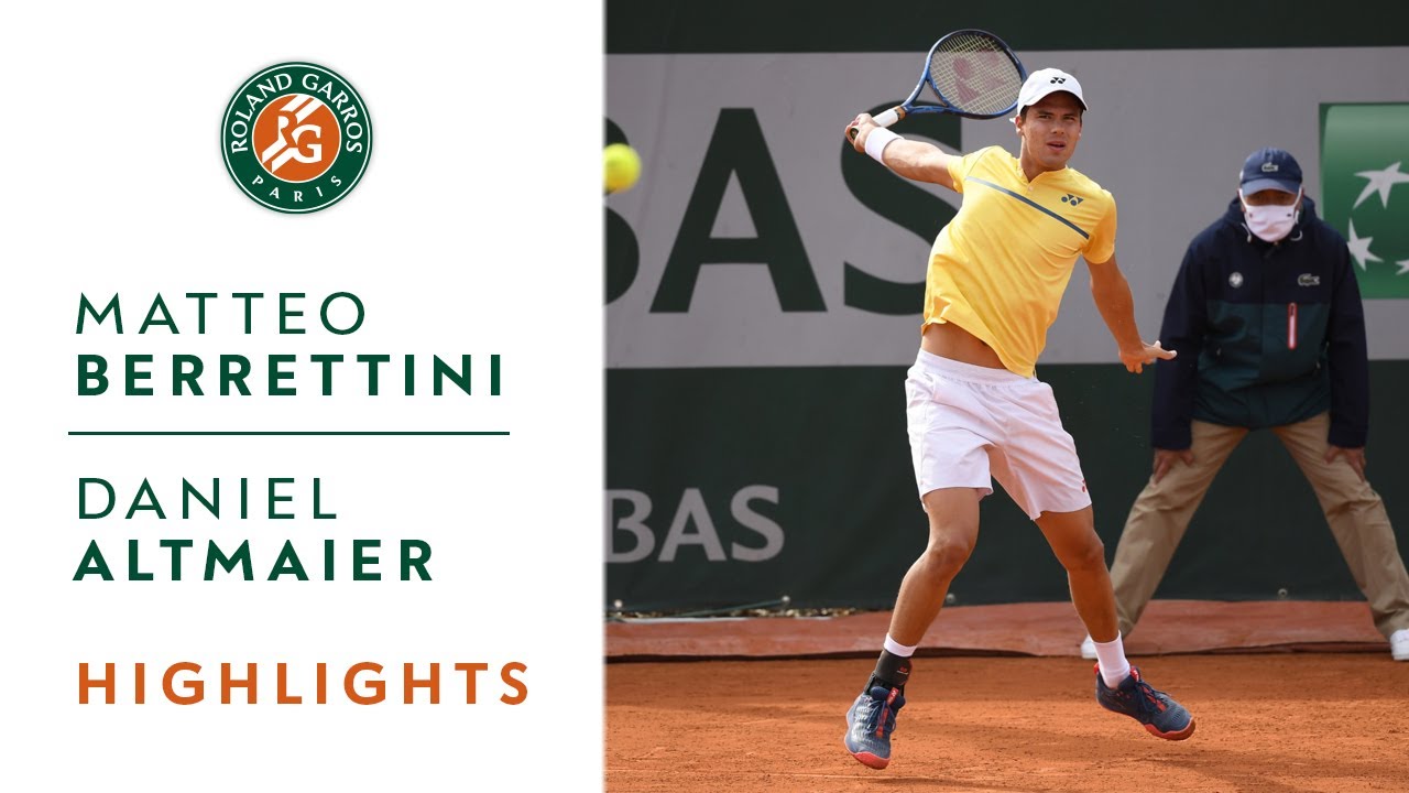 Matteo Berrettini vs Daniel Altmaier - Round 3 Highlights I Roland-Garros 2020