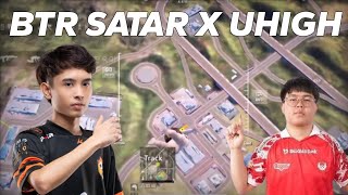 Gameplay BTR Satar X Uhigh! MAP RONDO TERBARU | PRO PLAYER PUBG MOBILE