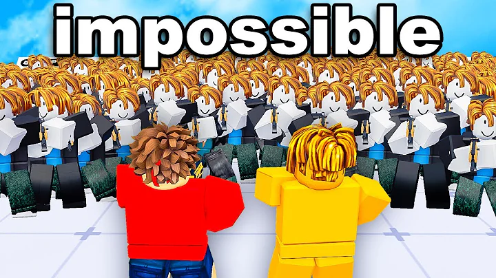 2 YouTubers VS 50 Noobs!