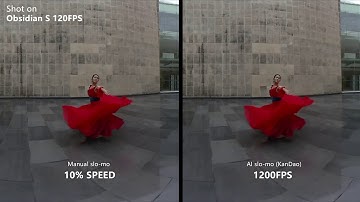 Comparison: AI slo-mo vs. Manual (shot by Kandao Obsidian S)