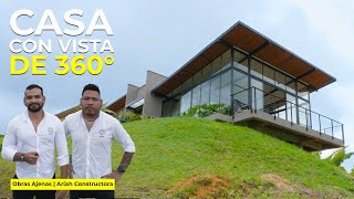 CASA 360° de VISTAS al CIELO y NATURALEZA en 1 PLANTA | Obras Ajenas | ARIAH CONSTRUCTORA