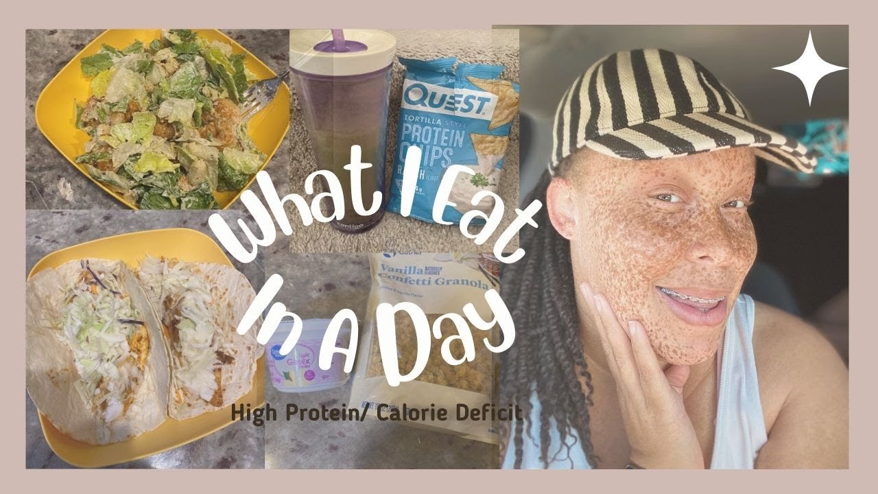 What I eat in a day Calorie deficit & High Protein Weight loss