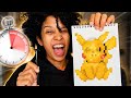¿Quedó Bien? Dibujando a PIKACHU CONTRA el TIEMPO ⚡
