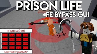 [ OP ] Prison Life Fe bypass gui ( 2024 ) - work!! roblox script god 🎁🎁