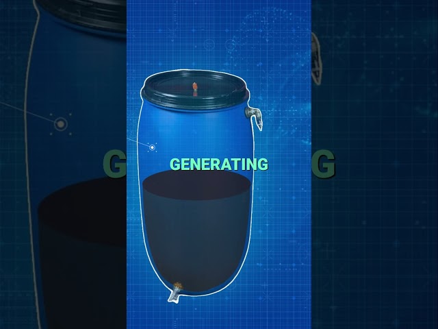 DIY Biogas: FREE Gas  FOREVER (Easy Guide!) #shorts