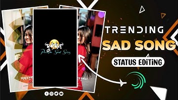 DUSHMAN। দুশমন। New Sad Song Purulia Shikari Alight Motion Video Status 2025