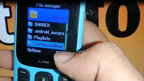 how to find call recording folder in lava a1 !! lava a1 mobile me call recording kaise dekhe
