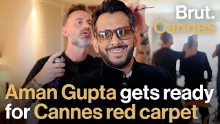 Aman Gupta's epic Cannes debut... #bts