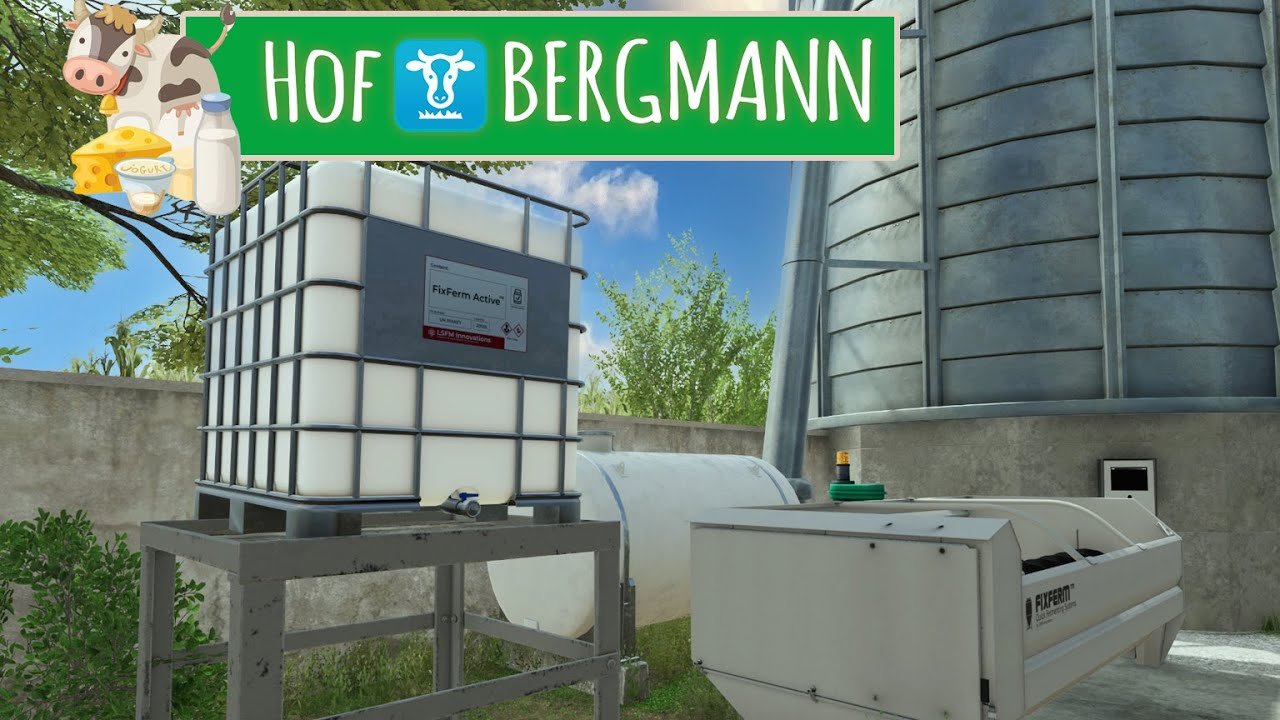 LS22 HOF BERGMANN #109: Fix Ferm Active für unseren Silage Fermenter ...