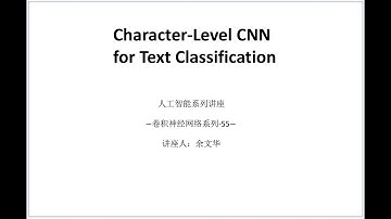 Character-Level CNN for Text Classification @Computer vision