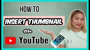 How to put /insert/add THUMBNAIL on youtube videos using phone ( tagalog tutorial) || EJAM vlogs