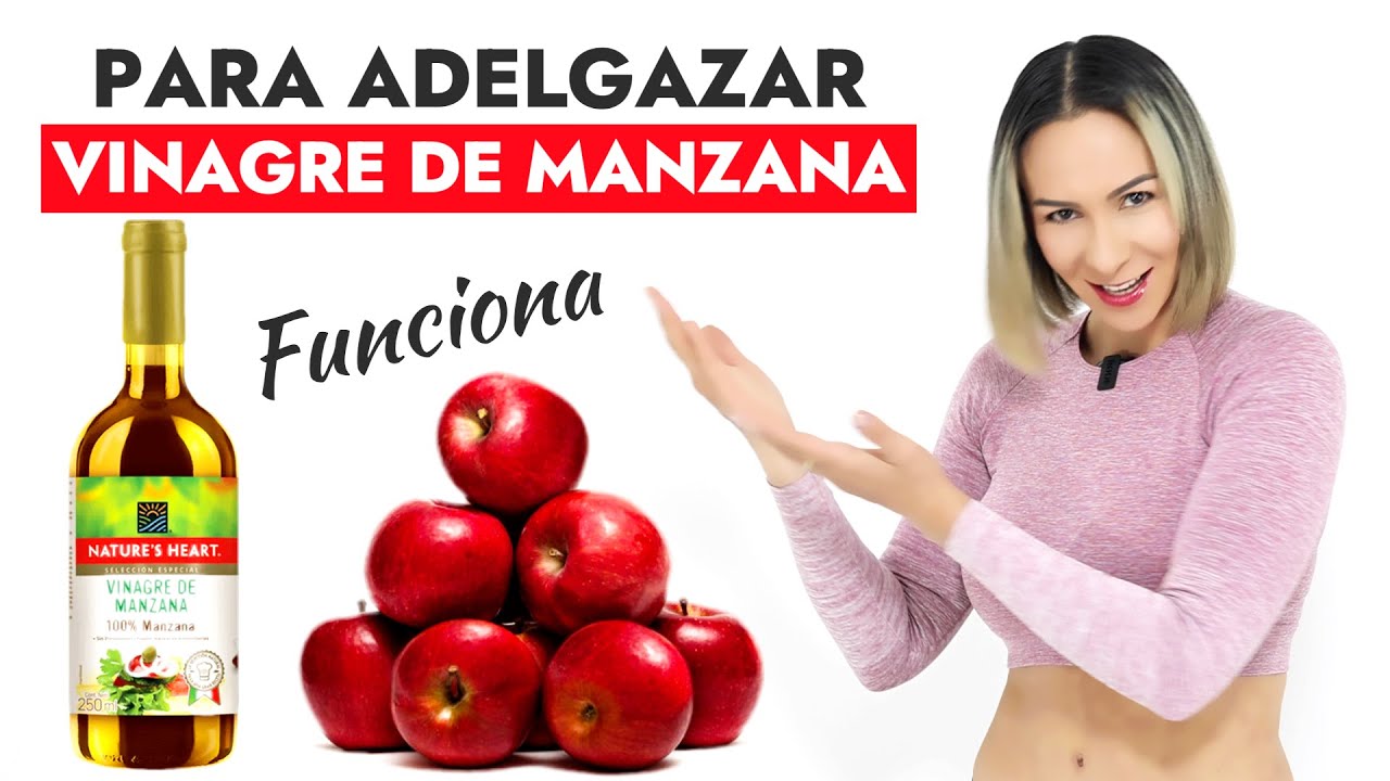 Vinagre de manzana con agua