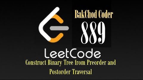 Construct Binary Tree from Preorder and Postorder Traversal  || leetcode 889 BakChod Coder || java