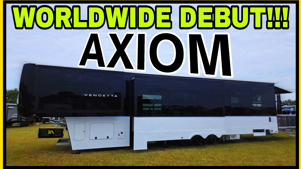 ALL NEW AXIOM! VENDETTA Fifth Wheel RV V4250SP Part 2: Interior Tour
