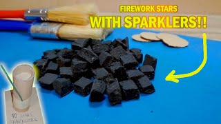 Tiger tail stars WITH SPARKLERS!! | This gonna be AWESOME!!