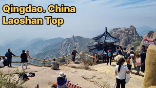 칭다오 라오산 정산 . Qingdao laoshan top. China