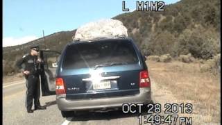 New Mexico state police traffic stop and ensuing chase New Mexico state police traffic stop and ensuing chase