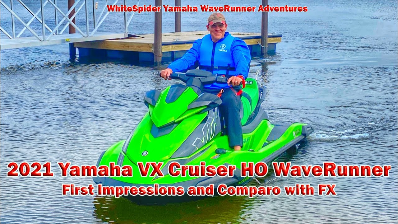 21 Yamaha Vx Cruiser Ho Waverunner First Impression And Comparo With My Fx Jetski Whitespider Youtube