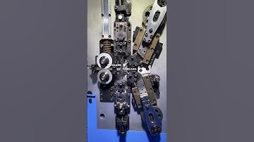 WNJ / TK708 Spring Coiling Machine   0.15-0.8mm #springmachine #WNJ #SpringCoilingMachine