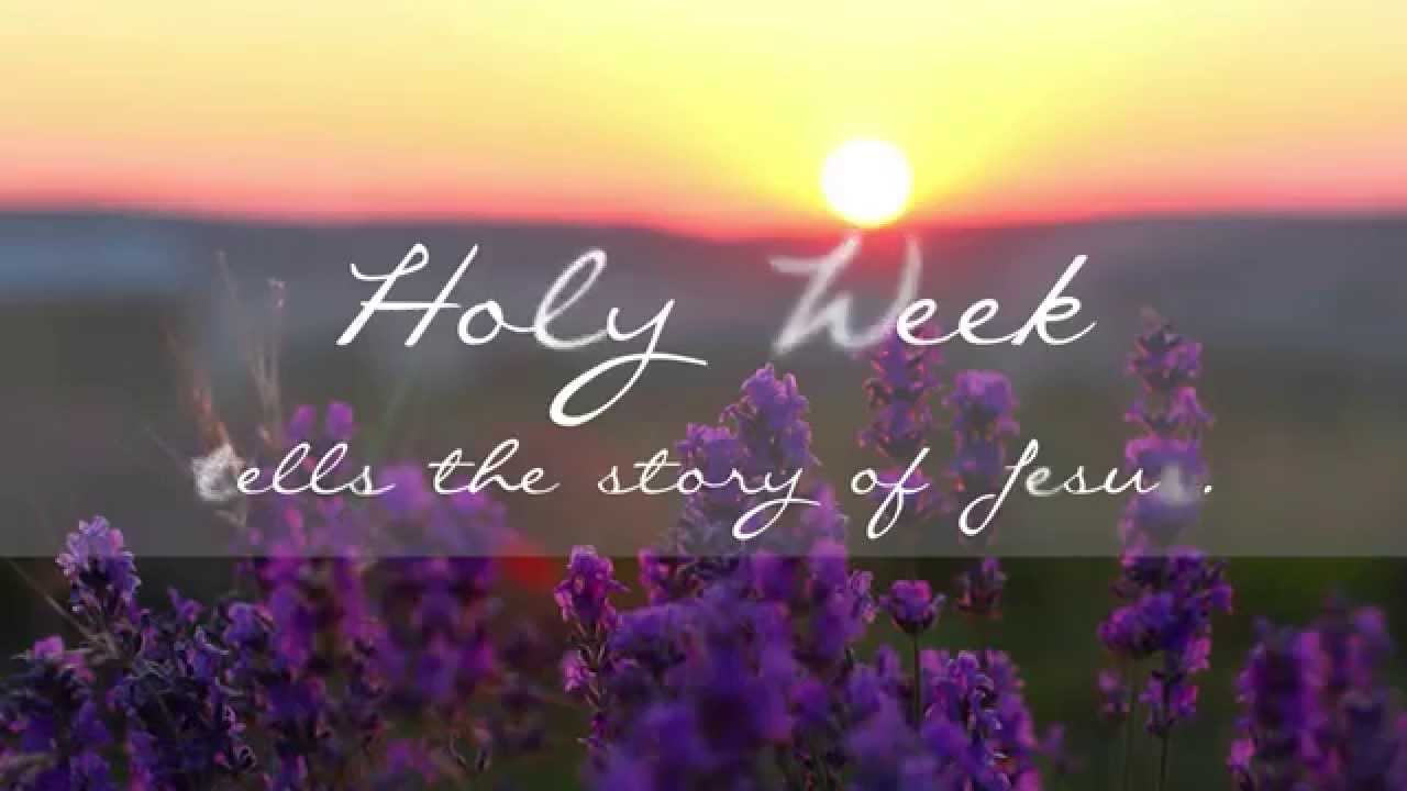 What Is Holy Week? - YouTube