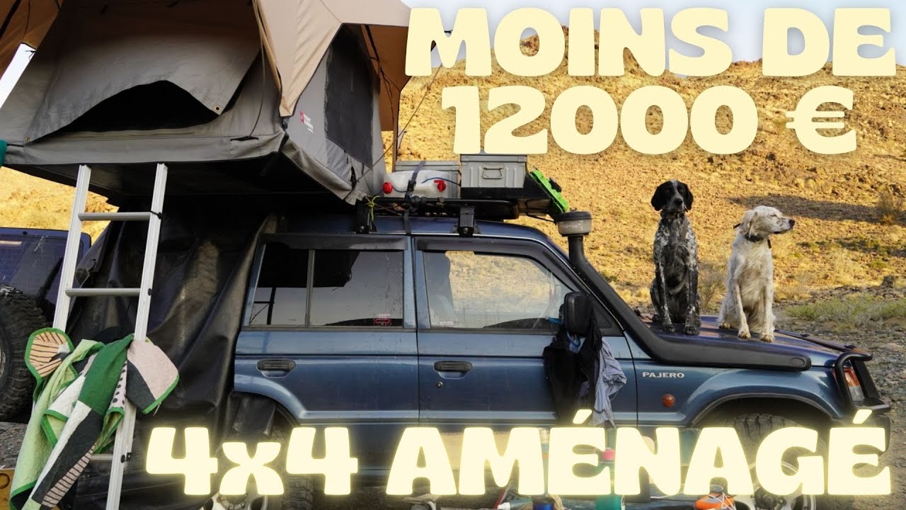 4X4 TOUR : PARTIR à L’AUTRE BOUT DU MONDE à PETIT BUDGET et avec DEUX CHIENS (pajero)