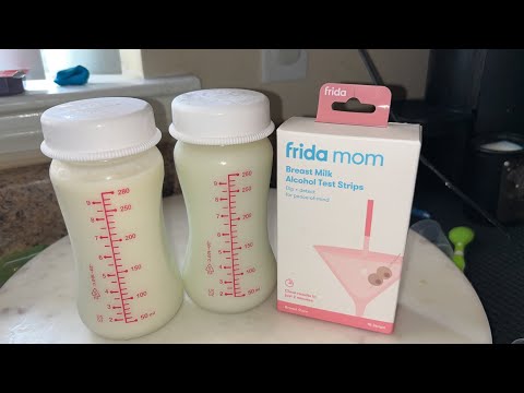 Frida Mom Breast Milk Alcohol Test Strips