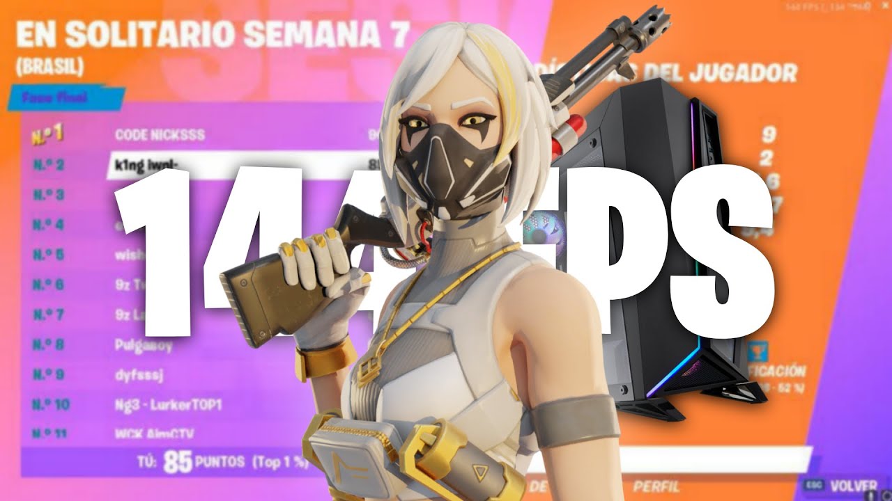 Pc Para Jugar Fortnite 144 Fps