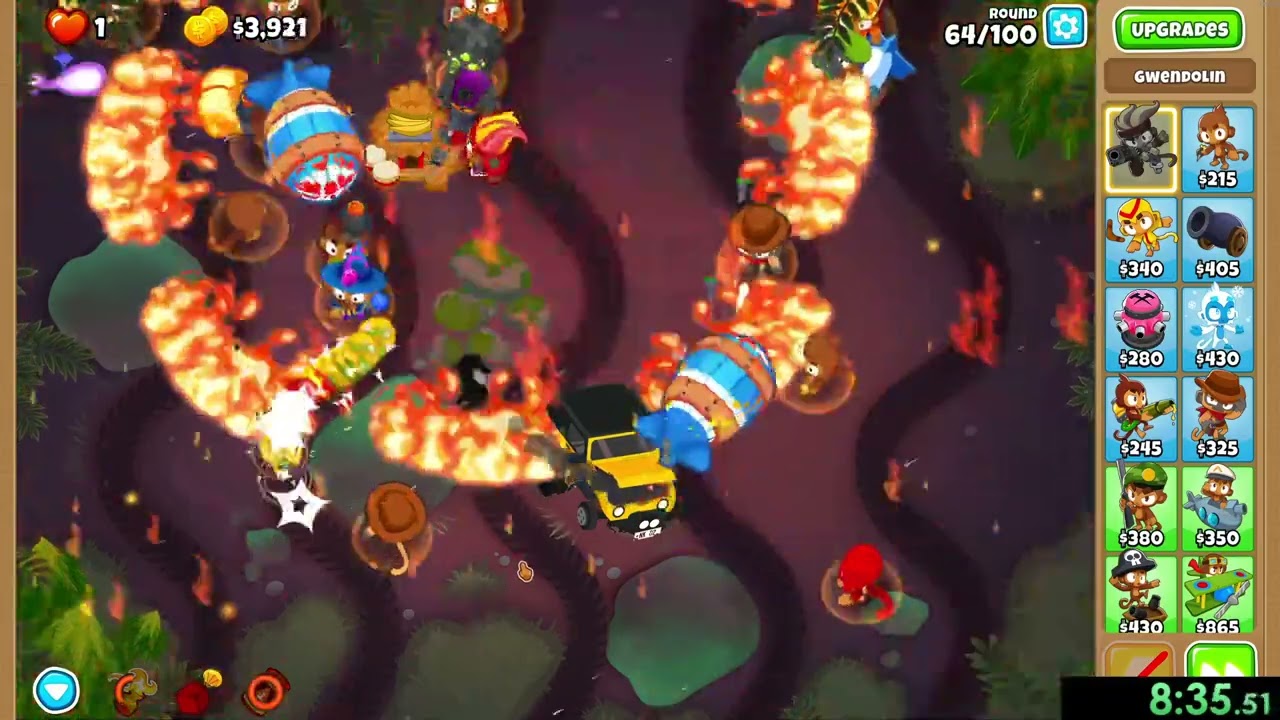 BTD6] Bloody Puddles - Chimps Speedrun in 16:53 - YouTube